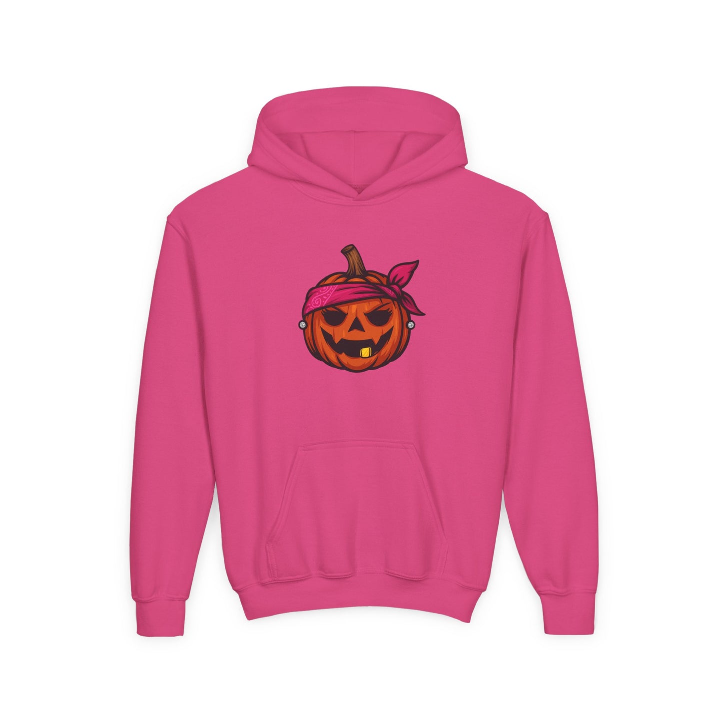 Lil Miss Pumpkin Bandit Edition (Pink) - Youth Unisex Hoodie