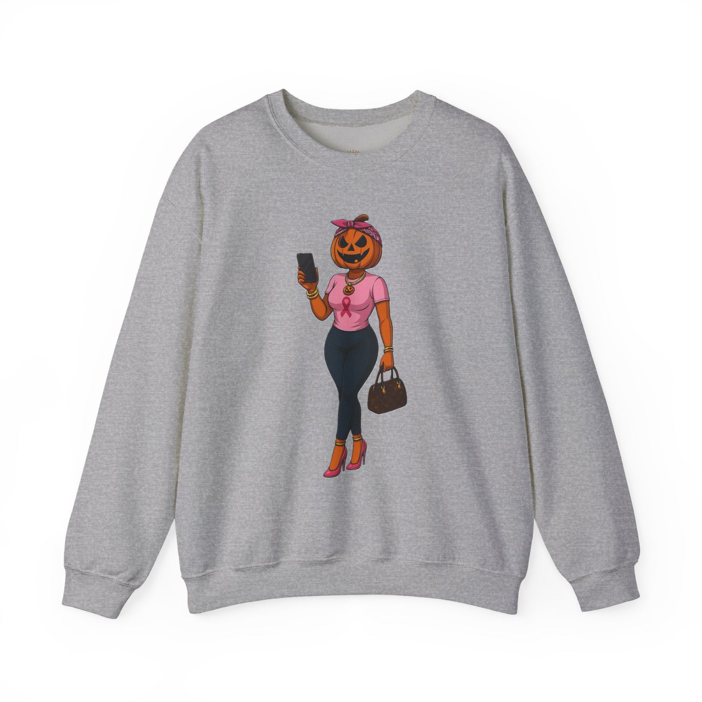 Miss Pumpkin Awareness Edition - Unisex Crewneck Sweatshirt