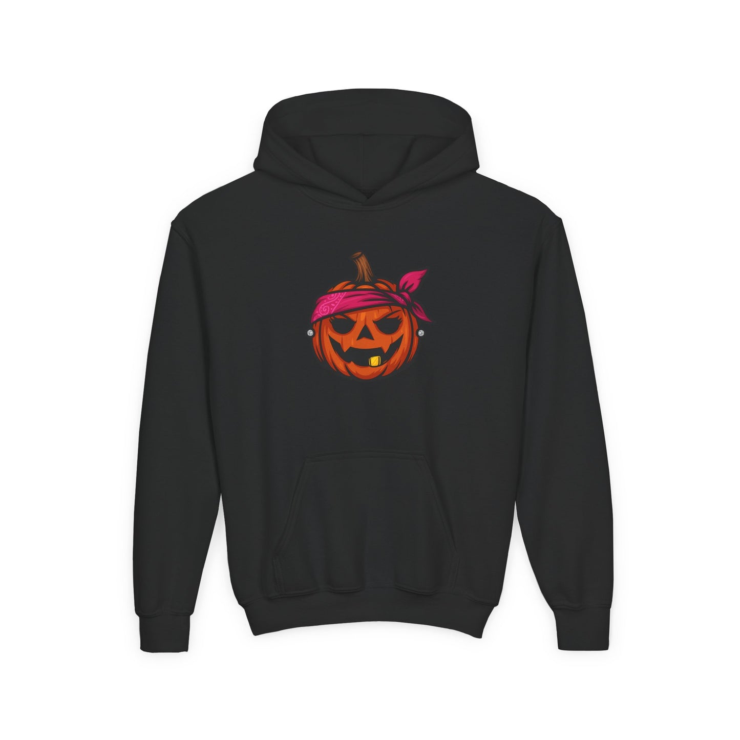 Lil Miss Pumpkin Bandit Edition (Pink) - Youth Unisex Hoodie