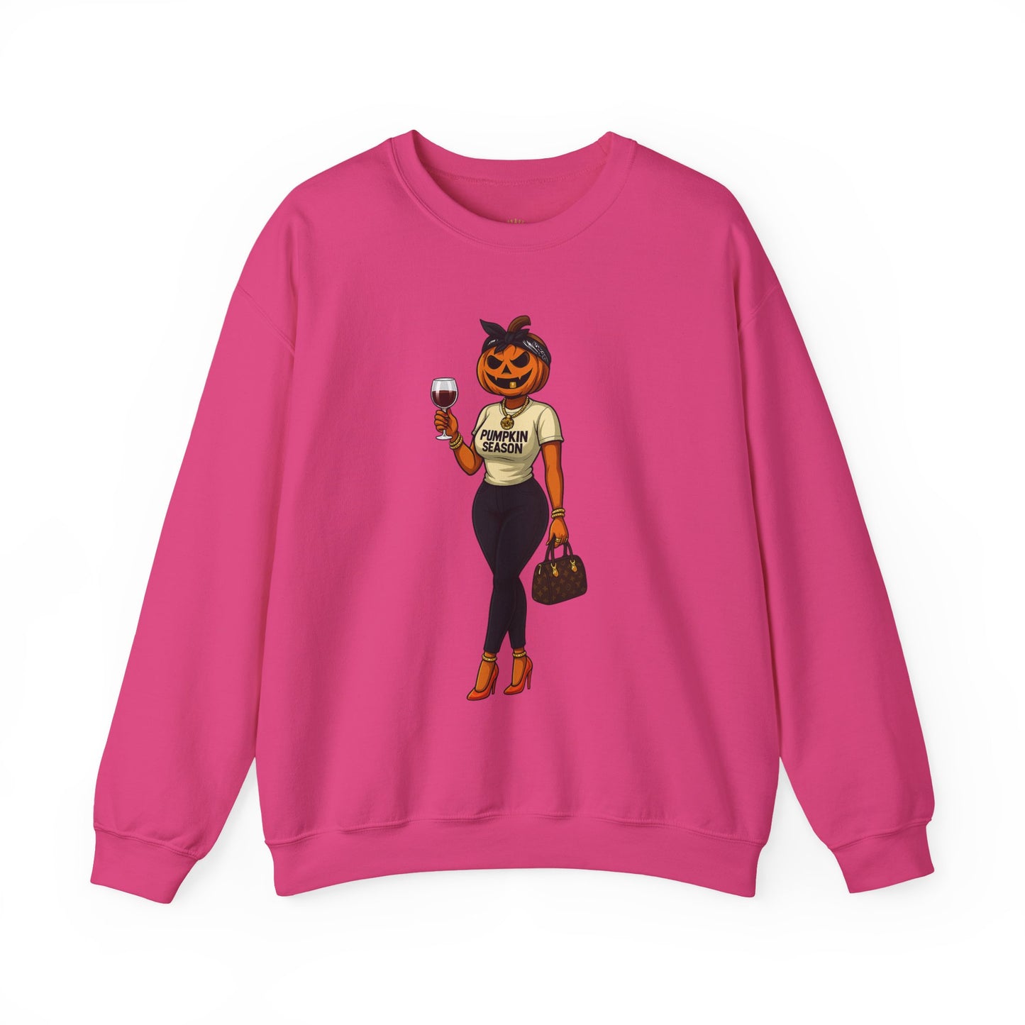 Miss Pumpkin Wine Edition - Unisex Crewneck Sweatshirt