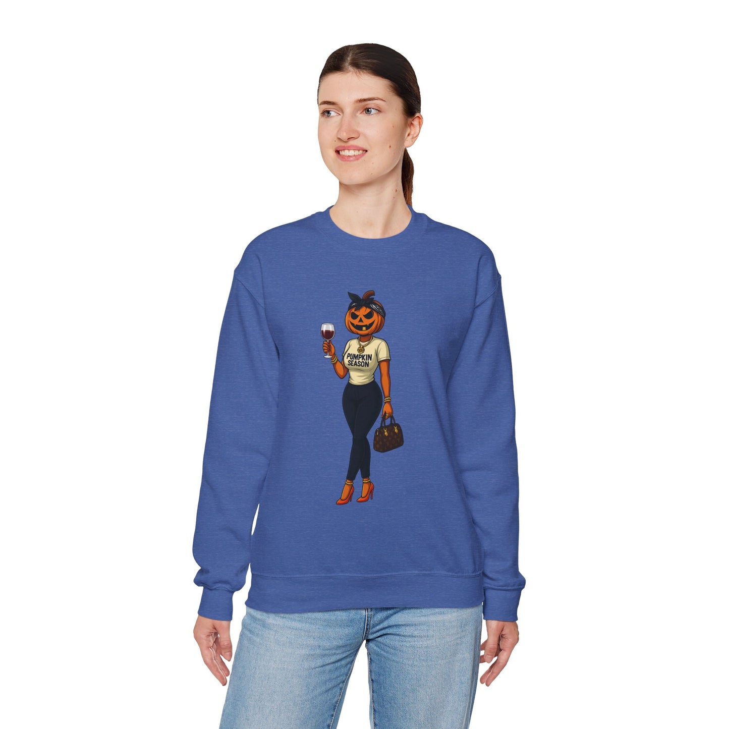 Miss Pumpkin Wine Edition - Unisex Crewneck Sweatshirt