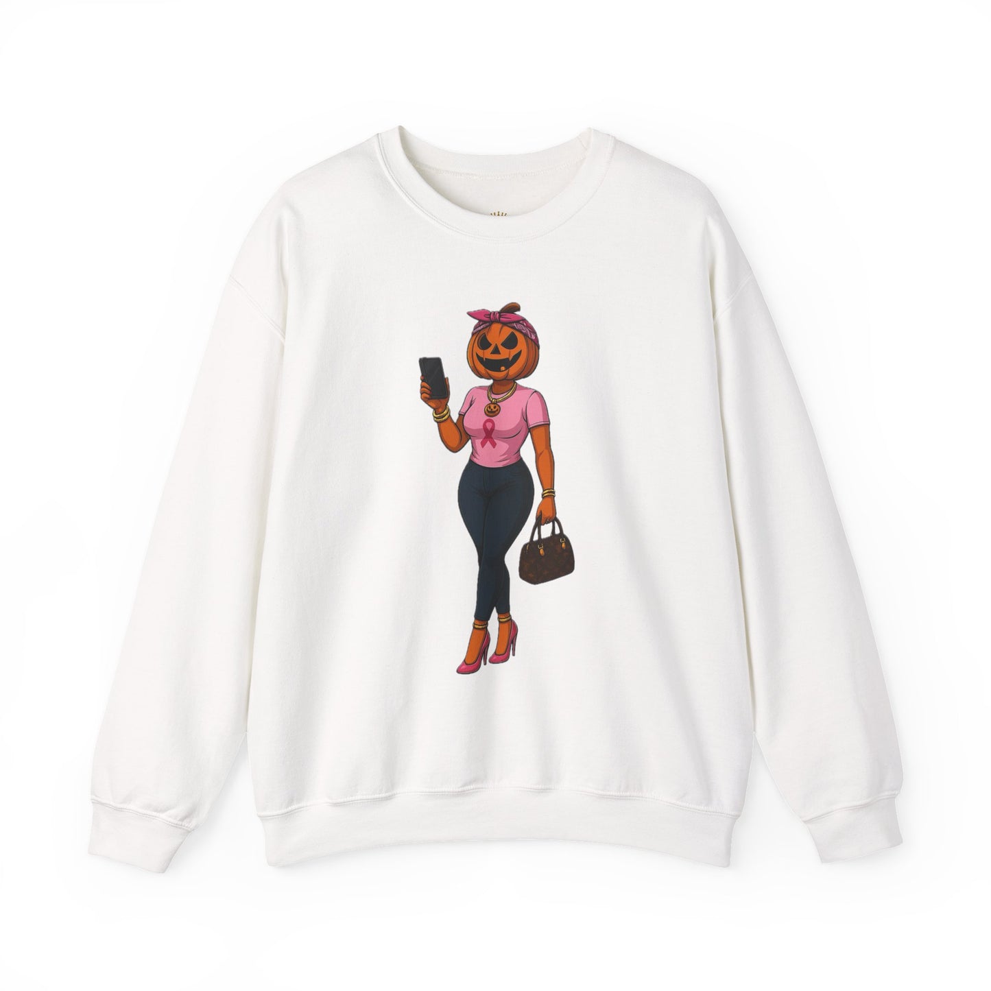 Miss Pumpkin Awareness Edition - Unisex Crewneck Sweatshirt