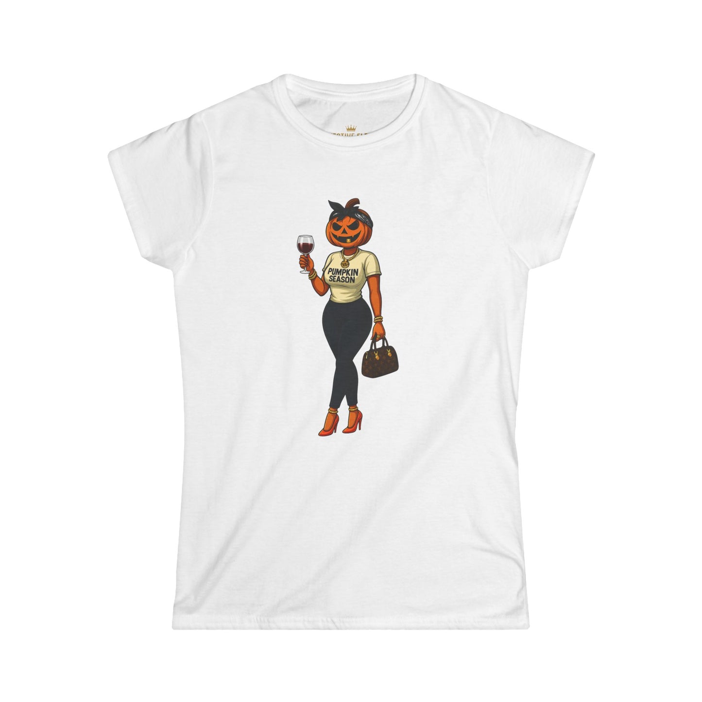 Miss Pumpkin Wine Edition - Women’s Fitted Tee