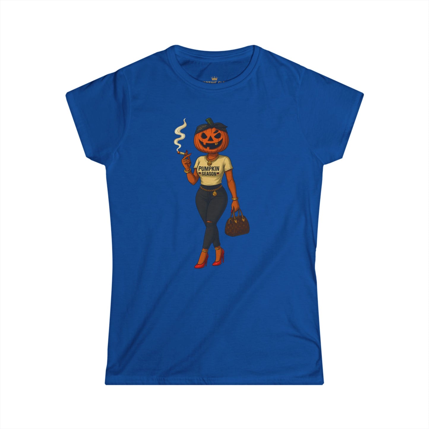 Miss Pumpkin Sassy Edition - Women’s Fitted Tee