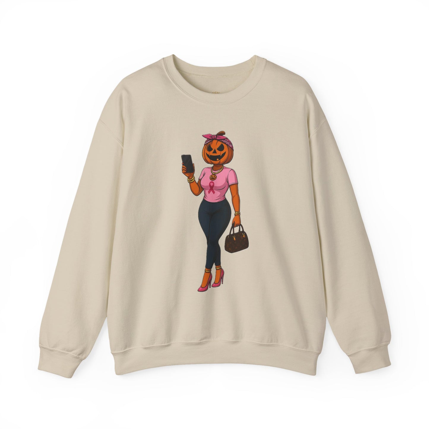 Miss Pumpkin Awareness Edition - Unisex Crewneck Sweatshirt