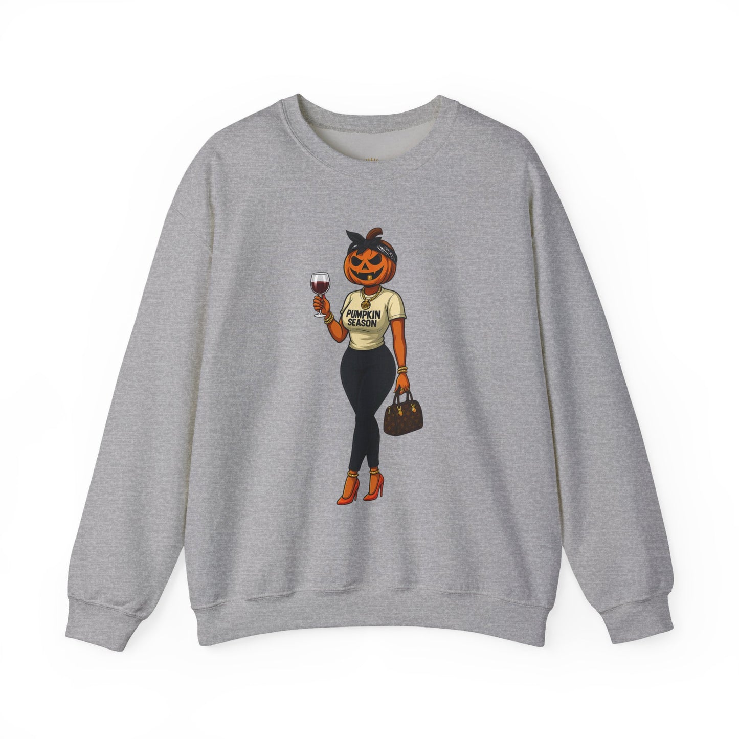 Miss Pumpkin Wine Edition - Unisex Crewneck Sweatshirt