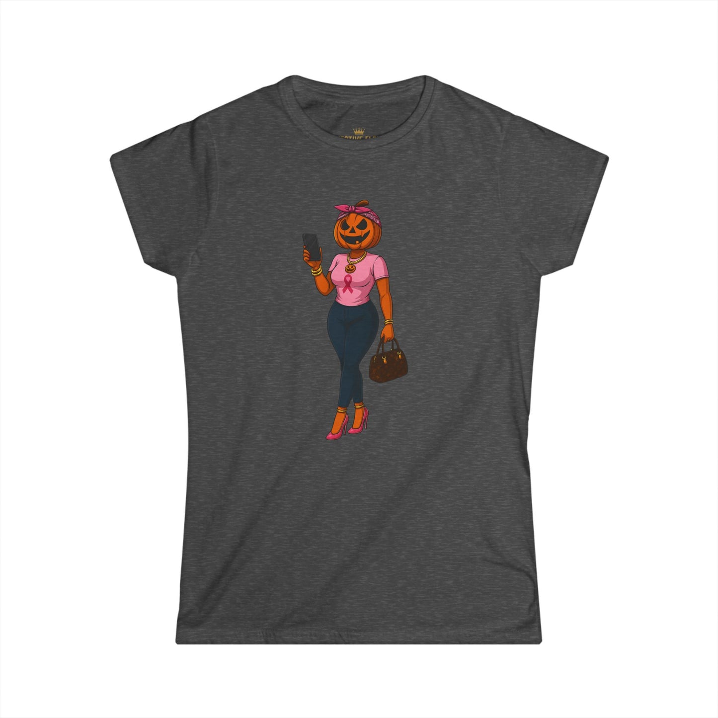 Miss Pumpkin Awareness Edition - Women’s Fitted Tee