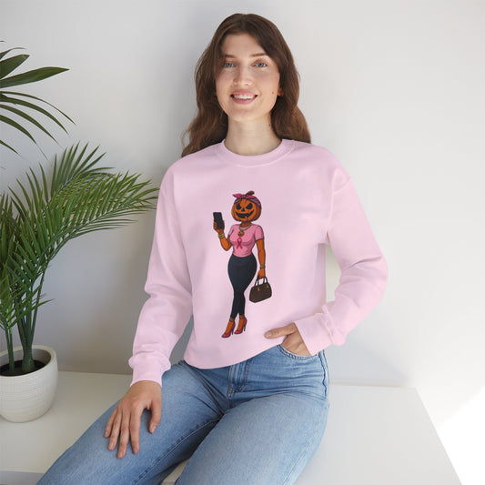 Miss Pumpkin Awareness Edition - Unisex Crewneck Sweatshirt