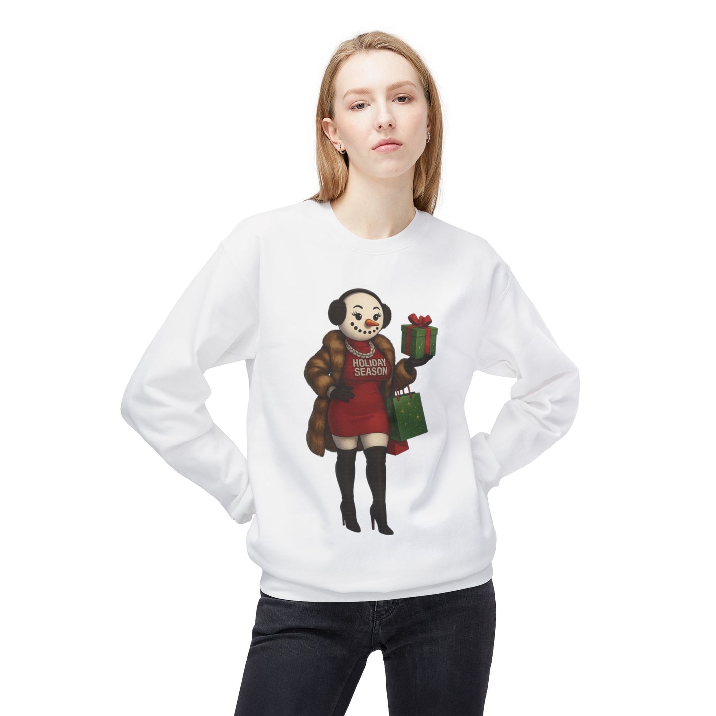 Miss Frost Holiday Gift Edition - Unisex Crewneck Sweatshirt