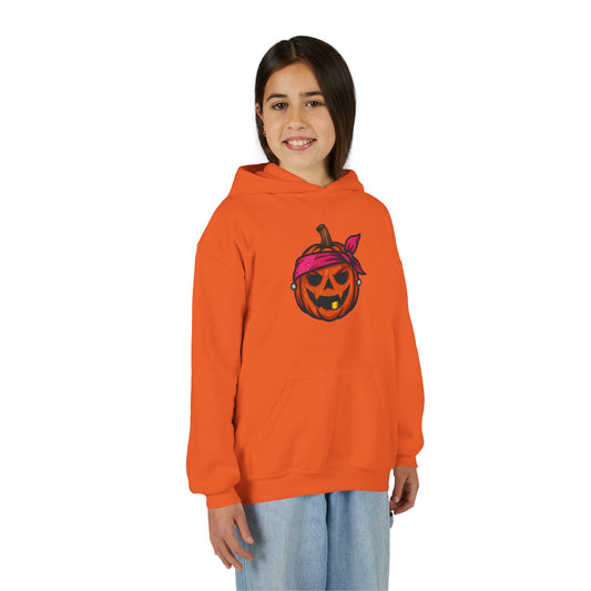 Lil Miss Pumpkin Bandit Edition (Pink) - Youth Unisex Hoodie