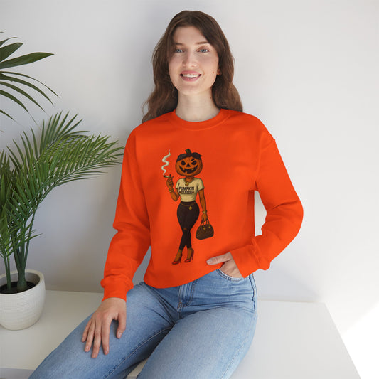 Miss Pumpkin Sassy Edition - Unisex Crewneck Sweatshirt