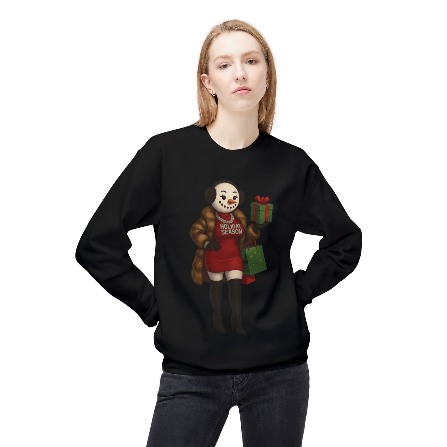 Miss Frost Holiday Gift Edition - Unisex Crewneck Sweatshirt